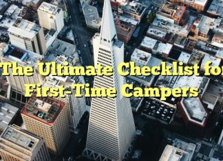 The Ultimate Checklist for First-Time Campers
