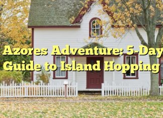 Azores Adventure: 5-Day Guide to Island Hopping