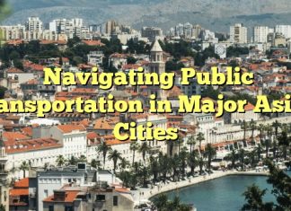 Navigating Public Transportation in Major Asian Cities