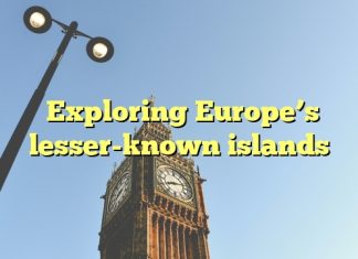 Exploring Europe’s lesser-known islands