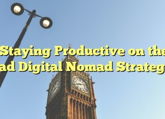 Staying Productive on the Road Digital Nomad Strategies