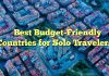 
Best Budget-Friendly Countries for Solo Travelers