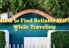 How to Find Reliable WiFi While Traveling