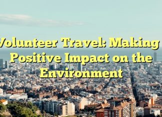 Volunteer Travel: Making a Positive Impact on the Environment