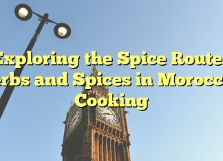 Exploring the Spice Routes: Herbs and Spices in Moroccan Cooking