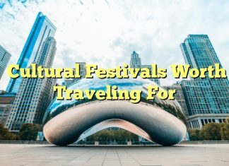 Cultural Festivals Worth Traveling For