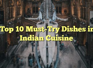 Top 10 Must-Try Dishes in Indian Cuisine