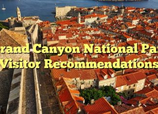Grand Canyon National Park Visitor Recommendations
