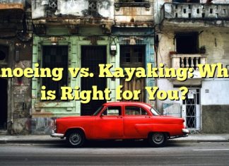 Canoeing vs. Kayaking: Which is Right for You?