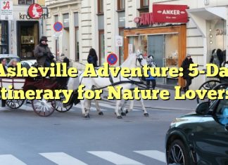 Asheville Adventure: 5-Day Itinerary for Nature Lovers