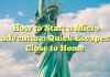 How to Start a Micro adventure: Quick Escapes Close to Home