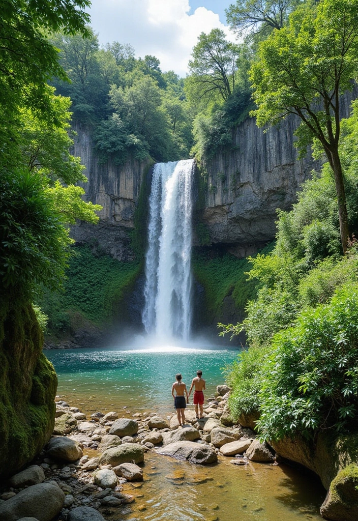 10 Unforgettable Trekking Adventures in the Atlas Mountains That Are a Must-Do! - 7. Tizgui Waterfall Trek: Hidden Oasis