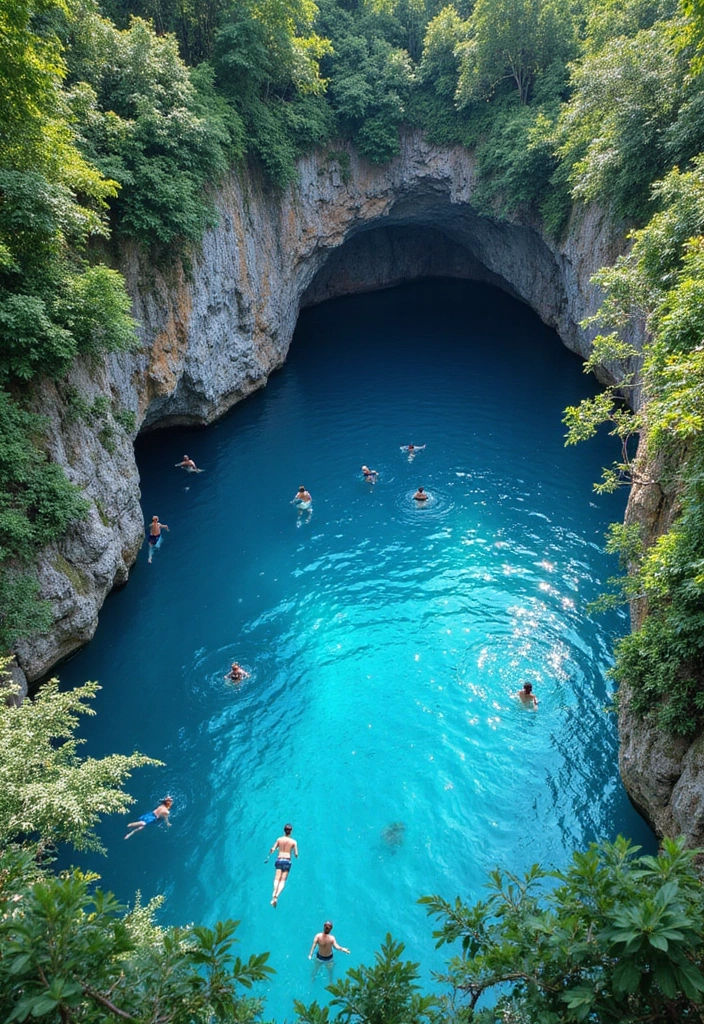 10 Unforgettable Adventure Tours in Jamaica That Will Get Your Heart Racing! - 2. Dive into the Blue Hole