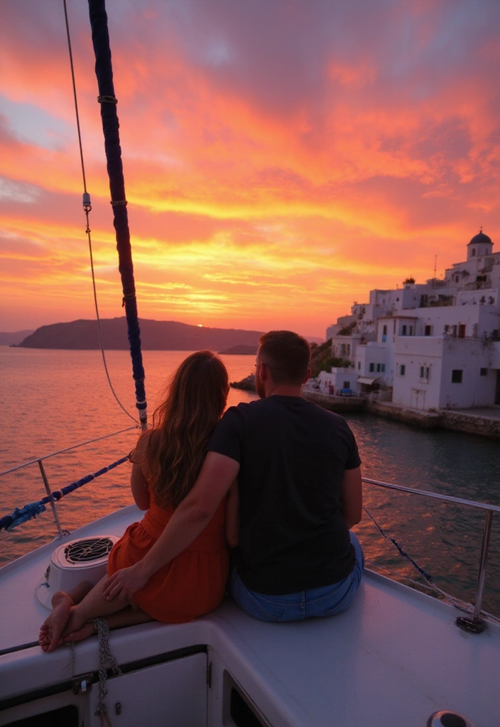 10 Epic Adventure Travel Destinations for Couples (You Won't Believe #4!) - 1. Santorini, Greece: Sunset Sailing