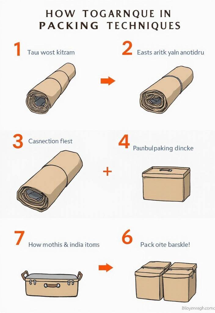 10 Travel Capsule Wardrobe Hacks That Will Change Your Packing Game Forever! - 5. Use Packing Techniques