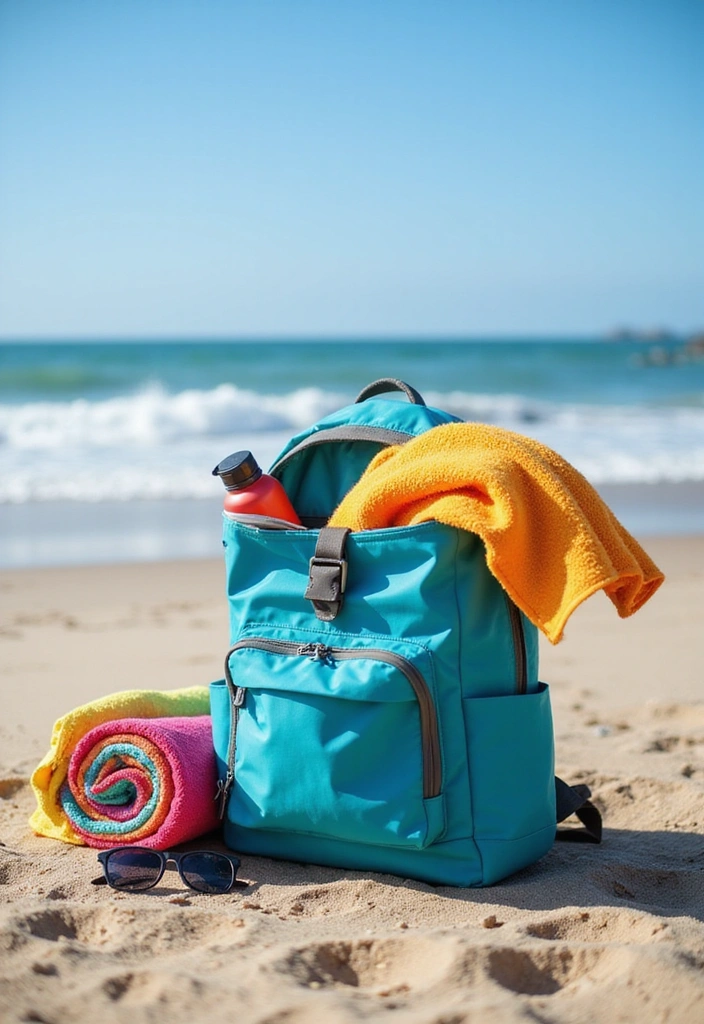 10 Must-Have Solo Travel Beach Essentials You Can't Leave Home Without! - 5. A Lightweight Backpack