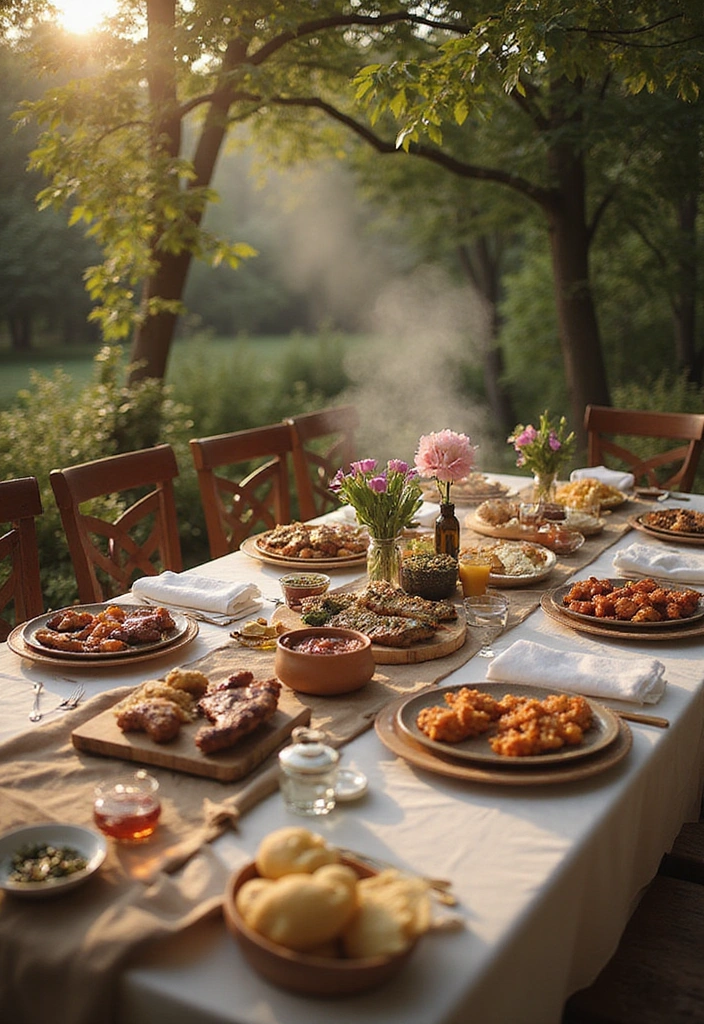 12 DIY Backyard Barbecue Setups That Will Have Your Neighbors Drooling - 10. The Family Gathering Setup