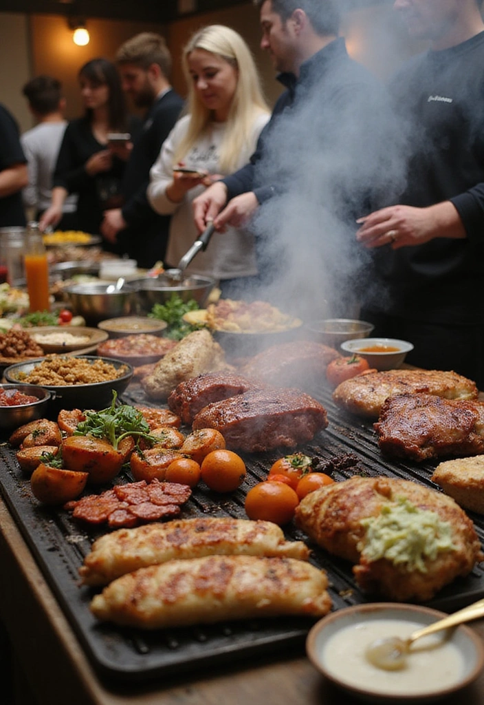 12 DIY Backyard Barbecue Setups That Will Have Your Neighbors Drooling - 12. The Interactive Grill Experience