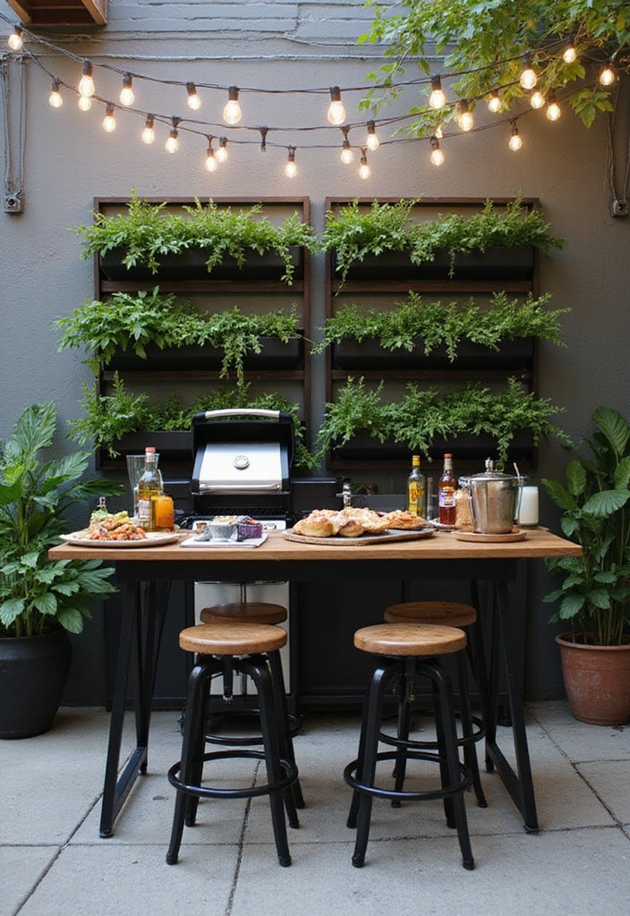 12 DIY Backyard Barbecue Setups That Will Have Your Neighbors Drooling - 7. The Urban Escape