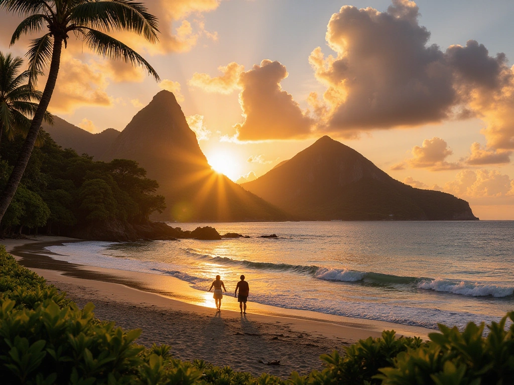 10 Unforgettable Caribbean Getaways That Will Make You Book Your Flight Now! - 2. St. Lucia: A Romantic Hideaway