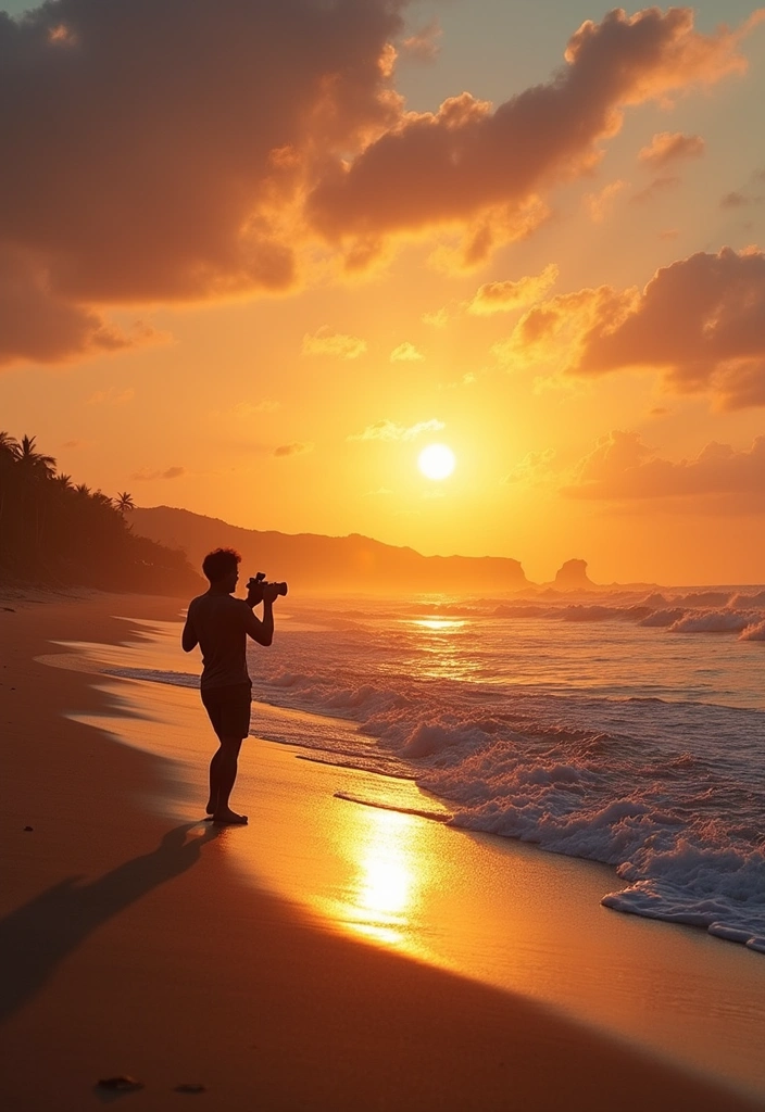12 Beach Photography Tips That Will Make Your Photos Pop! (You Won't Believe #4!) - 1. Time Your Shots with the Golden Hour