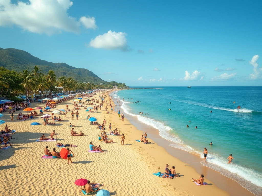 20 Stunning Caribbean Beaches That Will Make You Want to Book a Flight Now! - 18. Orient Bay, St. Martin