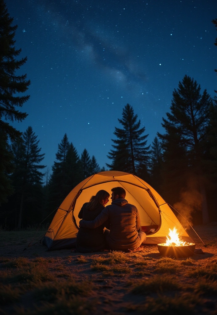 12 Outdoor Adventures for Couples That Will Ignite Your Romance (You Won't Believe #5!) - 4. Camping Under the Stars: Nature's Romance