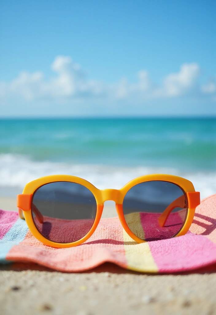 16 Boho Island Outfits That Will Make You the Queen of Beach Vibes! (You Won't Believe #9!) - 13. Colorful Sunglasses