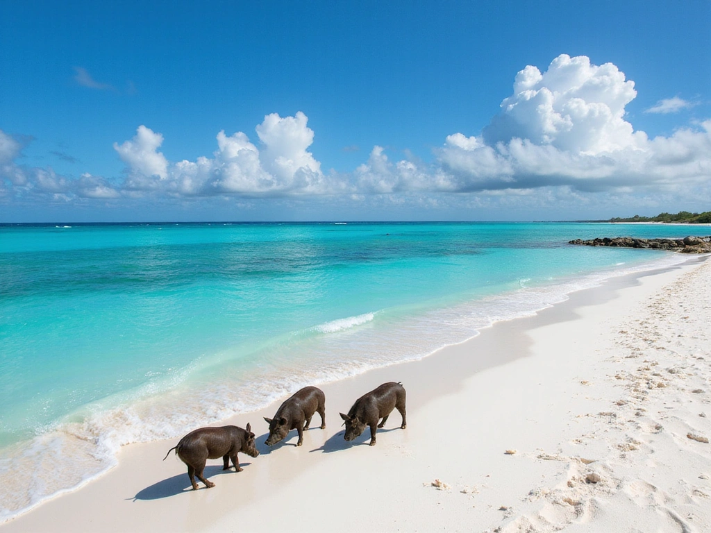 10 Unforgettable Caribbean Getaways That Will Make You Book Your Flight Now! - 1. Exuma, Bahamas: The Blue Hole Paradise