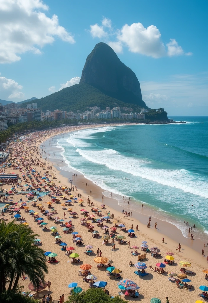 10 Breathtaking Beach Destinations in Brazil You Must Visit This Summer! - 1. Copacabana, Rio de Janeiro