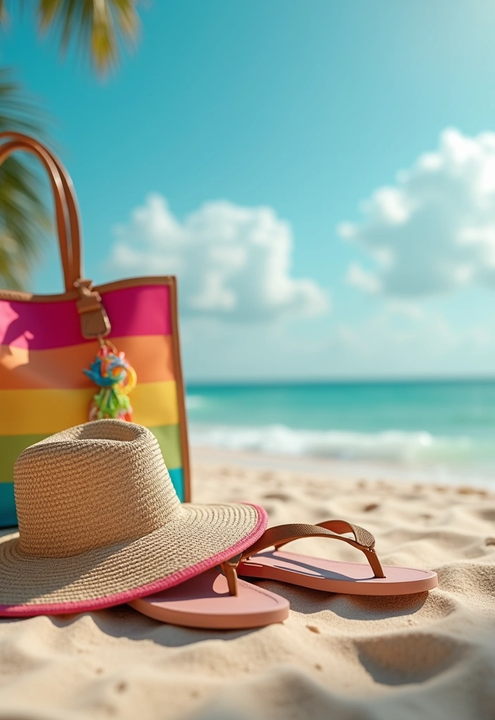 21 Tropical Resort Outfits That Will Make You the Star of Your Next Beach Vacation! (You Won't Believe #15!) - 9. Comfortable Flip-Flops