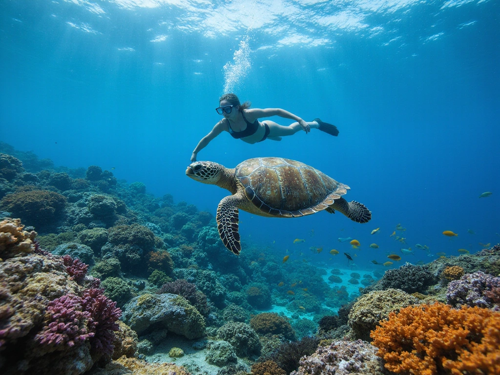 14 Unique Caribbean Wildlife Experiences That Will Blow Your Mind! - 4. Snorkel with Sea Turtles in St. Lucia