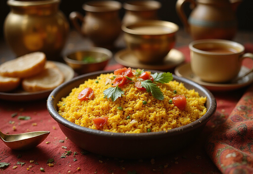13 Festive India Cuisine Dishes to Celebrate Every Occasion (Get Ready for a Flavor Explosion!) - 4. Poha – A Simple yet Flavorful Dish