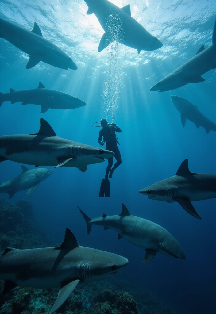 10 Tropical Adventure Activities You Must Try Before You Die (Number 5 Will Blow Your Mind!) - 5. Diving with Sharks – An Ultimate Thrill!