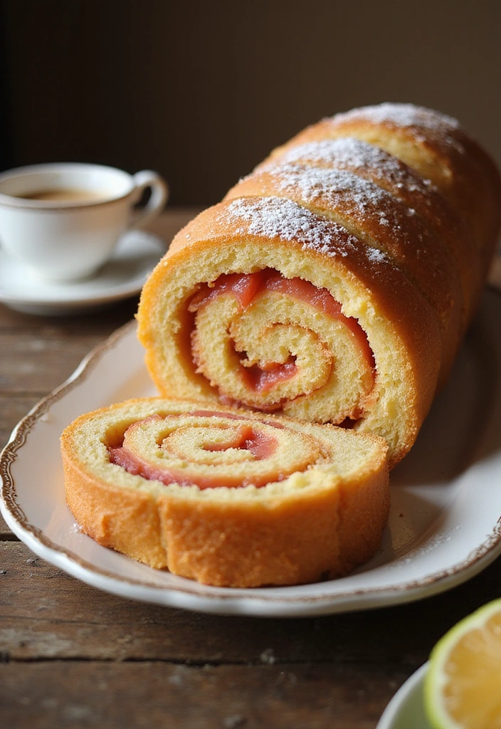 15 Irresistible Brazilian Cuisine Recipes You Can Make at Home (You Won't Believe #7!) - 10. Bolo de Rolo: A Rolled Cake Wonder