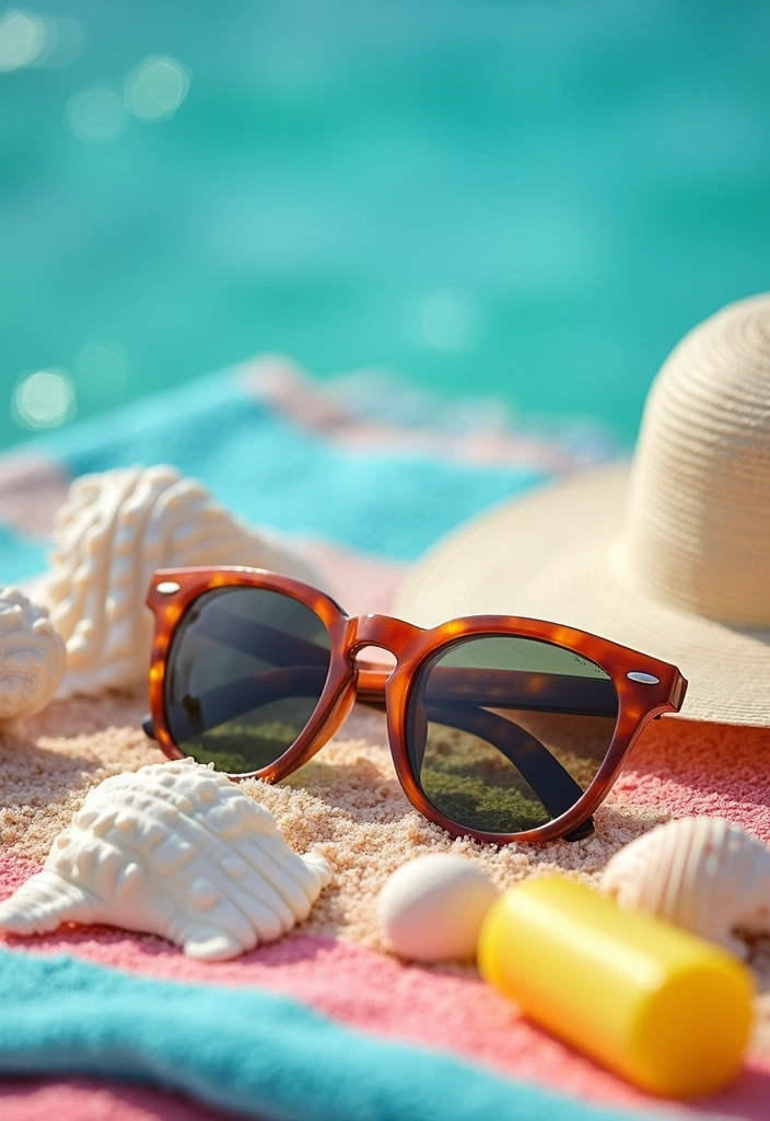 10 Beach Packing Essentials That Will Transform Your Summer Getaway (You Won't Forget #5!) - 6. Sunglasses with UV Protection