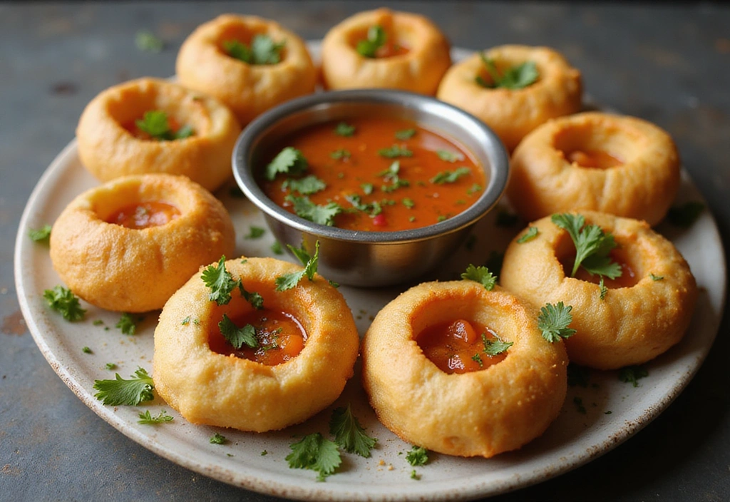 14 Delicious Vegetarian Indian Cuisine Recipes That Will Make You Forget Meat (Healthy and Yummy!) - 12. Pani Puri