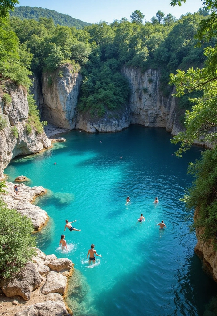 10 Unforgettable Eco-Friendly Travel Spots in Jamaica You Can't Miss! - 4. Blue Hole and Secret Falls