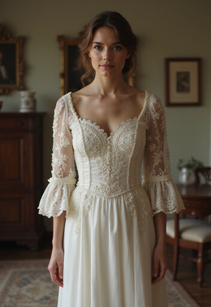 15 Stunning Destination Wedding Outfits That Will Make You Say 'I Do!' - 7. Vintage Glamour