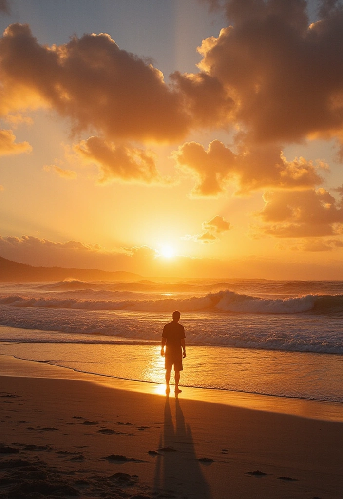 10 Stunning Beach Photography Tips for Solo Travelers (You'll Want to Try #5!) - 1. Timing is Everything: Golden Hour Magic