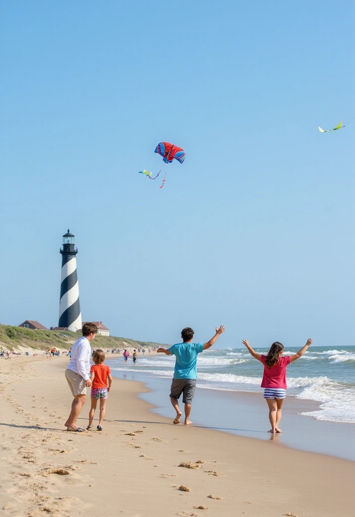 15 Family-Friendly Beach Vacations That Will Make Your Kids Say 'WOW!' - 2. Outer Banks, North Carolina