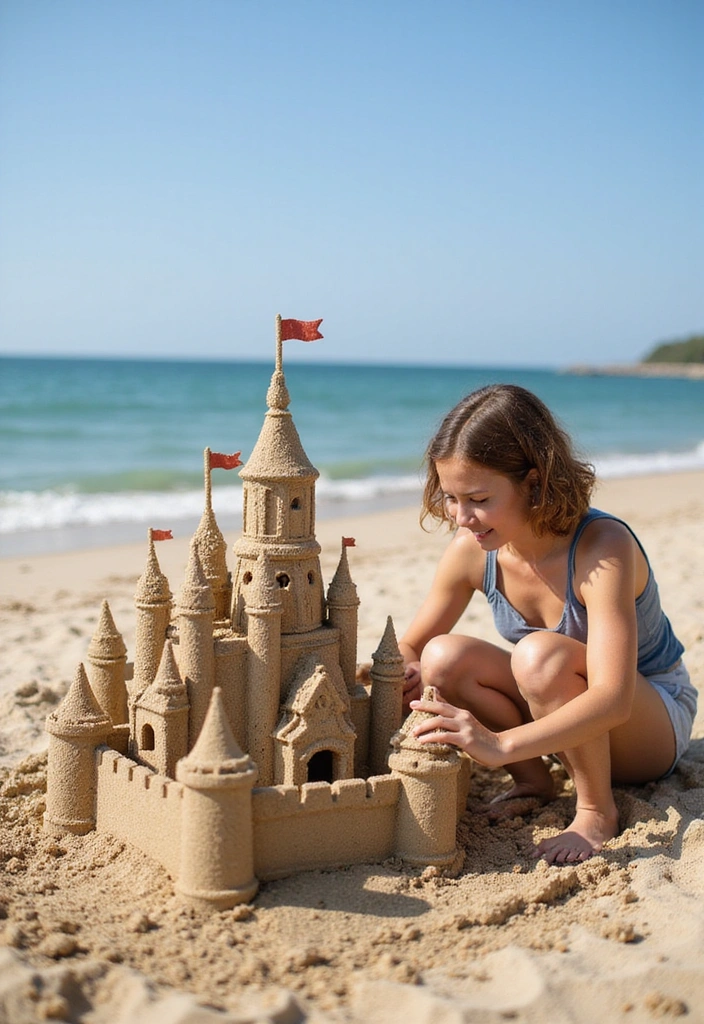 10 Adventurous Solo Beach Activities That Will Make You Rethink Your Vacation! - 9. Sandcastle Building – Channel Your Inner Child