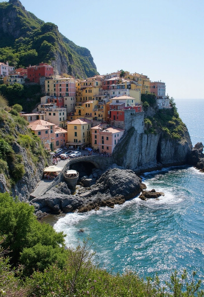 10 Peaceful Seaside Retreats That Will Make You Forget Your Worries! - 8. Majestic Coastal Views in Cinque Terre, Italy