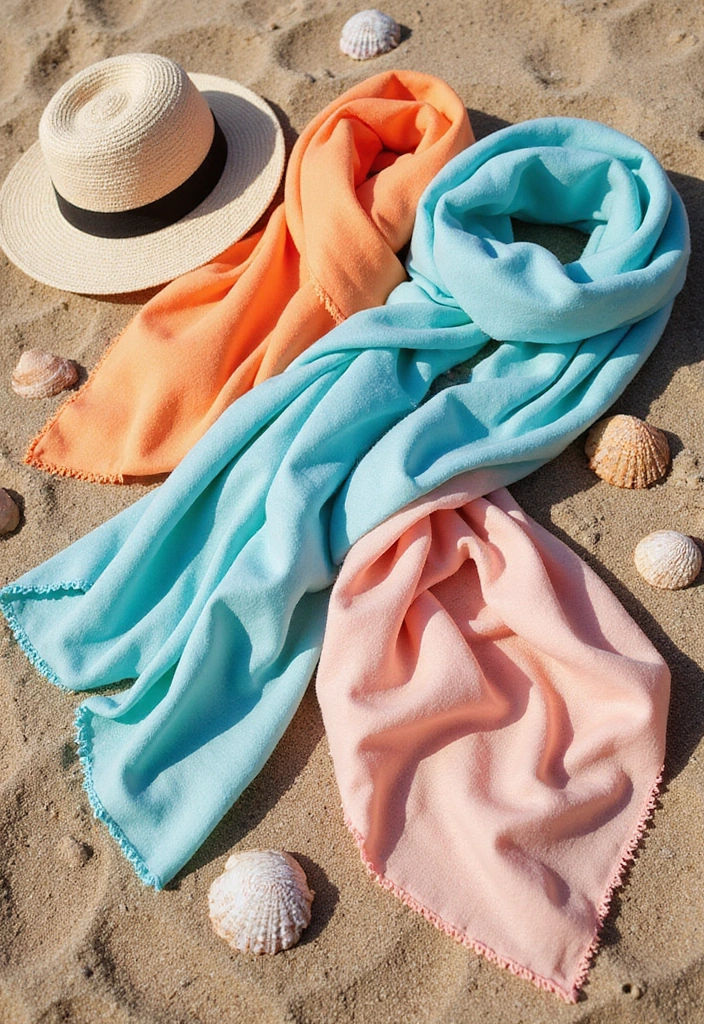 10 Must-Have Beach Vacation Fashion Pieces That Will Make You the Style Icon of the Shore! - 8. Light Sarongs