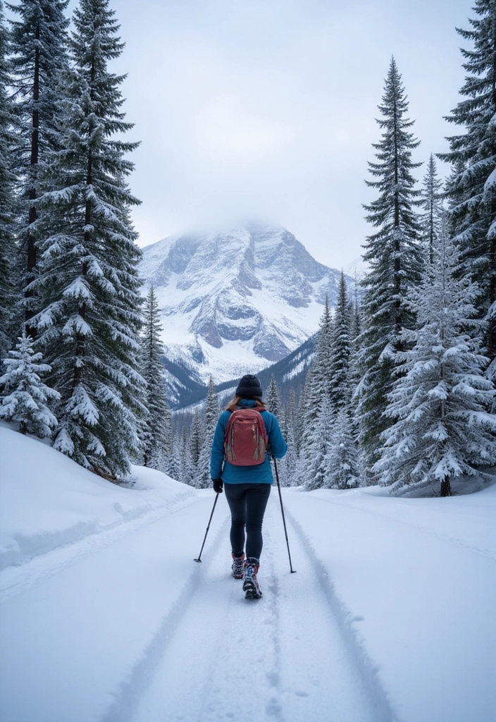 10 Life-Changing Solo Female Travel Adventures You Need to Experience! - 10. Snowshoeing in the Canadian Rockies