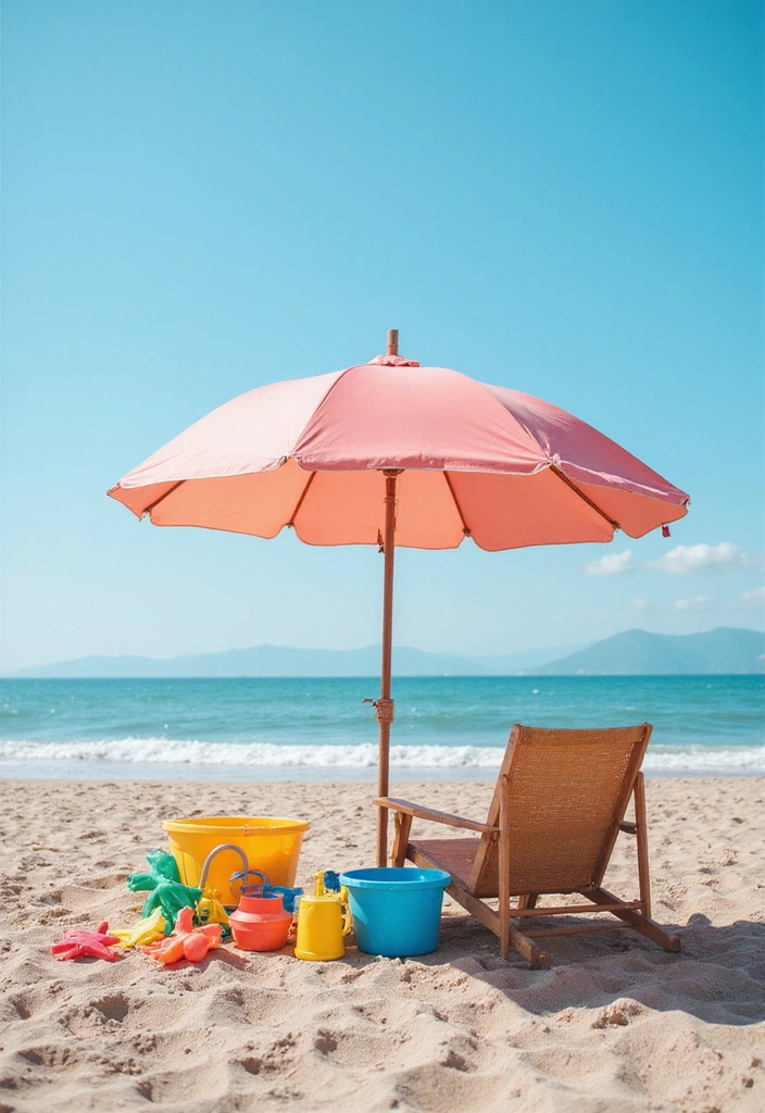 12 Must-Have Swimwear Accessories That Will Elevate Your Beach Look Instantly! - 10. Portable Umbrella