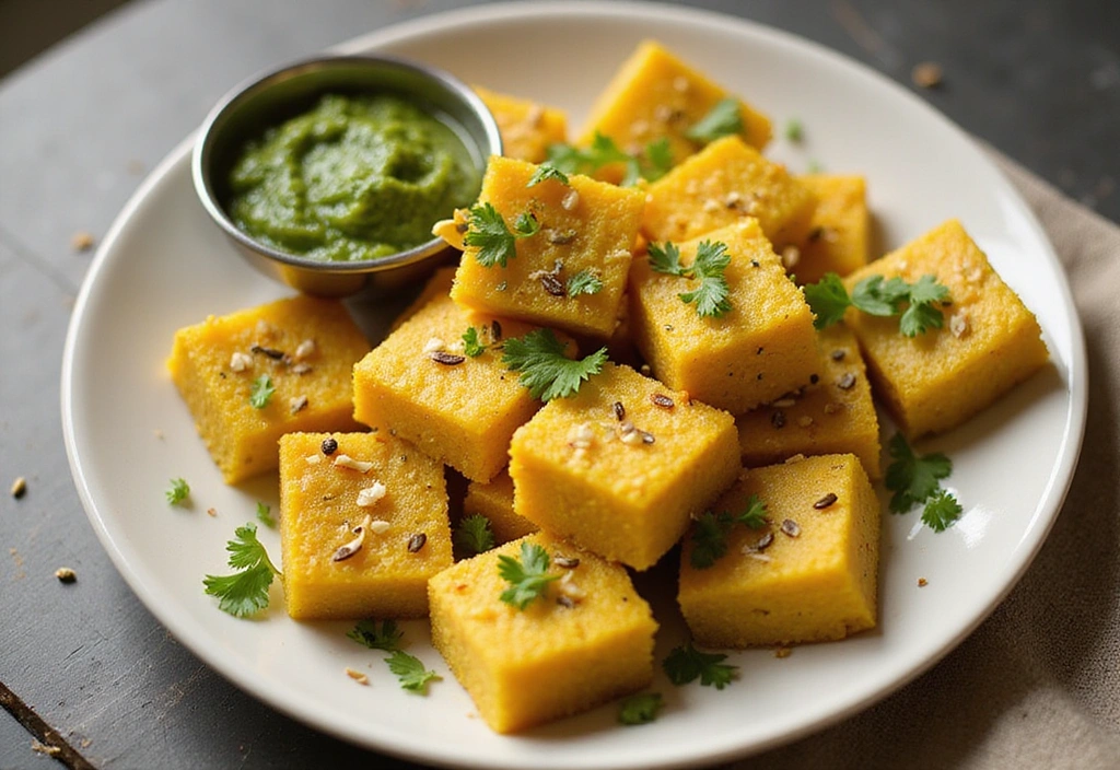 15 Mouth-Watering India Cuisine Street Foods You Can't Resist (#7 Will Blow Your Mind!) - 4. Dhokla - The Soft Steamed Snack