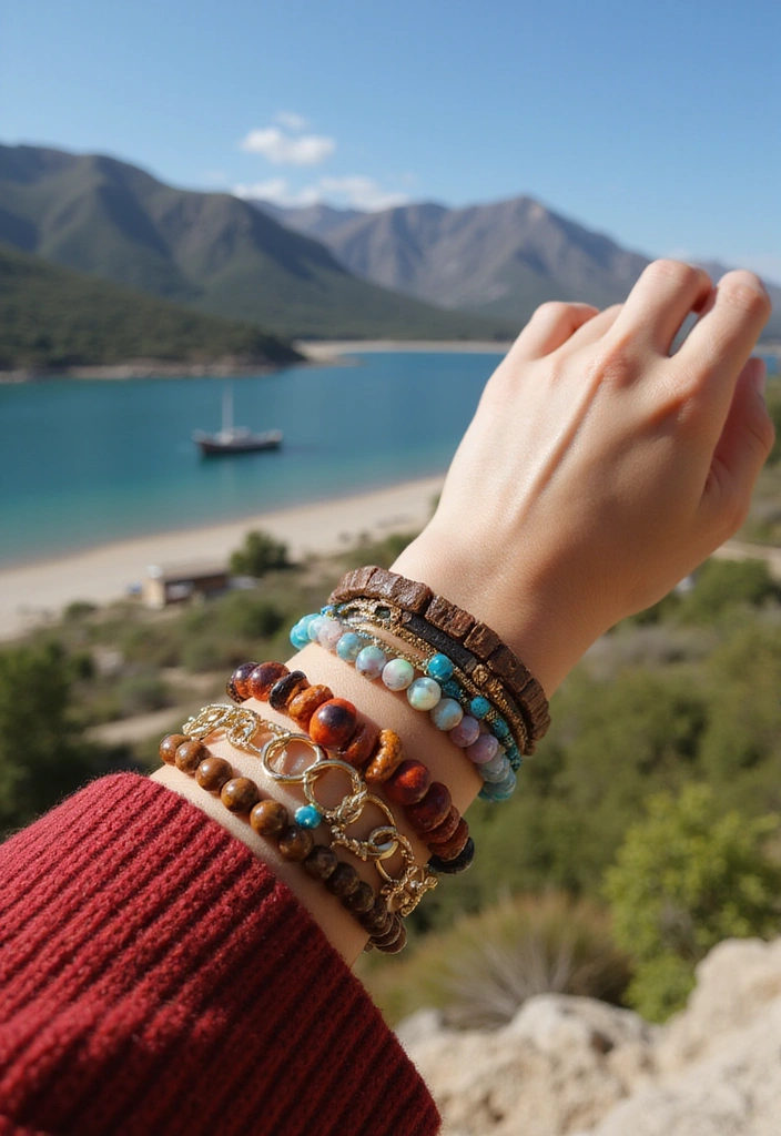 15 Stunning Boho Travel Outfits That'll Make You the Most Stylish Explorer! - 11. Statement Jewelry: Let Your Personality Shine