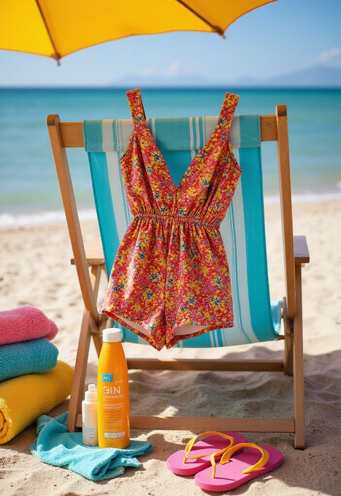 10 Tropical Vacation Attire Ideas That Will Make You the Star of the Beach! - 6. Playful Rompers
