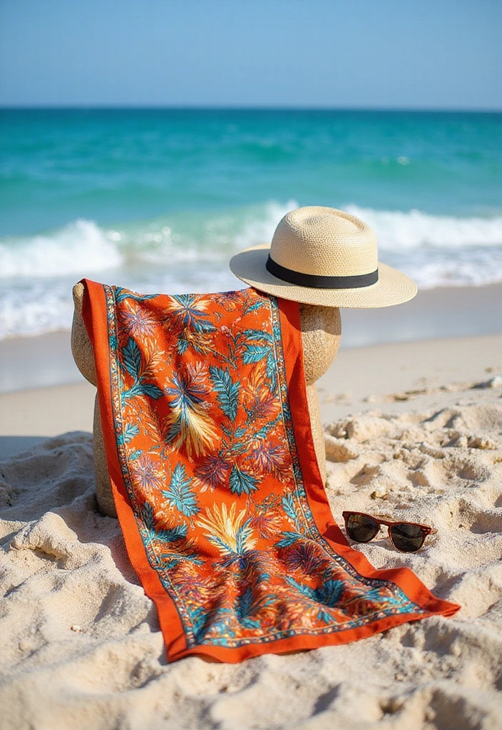 16 Boho Island Outfits That Will Make You the Queen of Beach Vibes! (You Won't Believe #9!) - 11. Colorful Sarongs